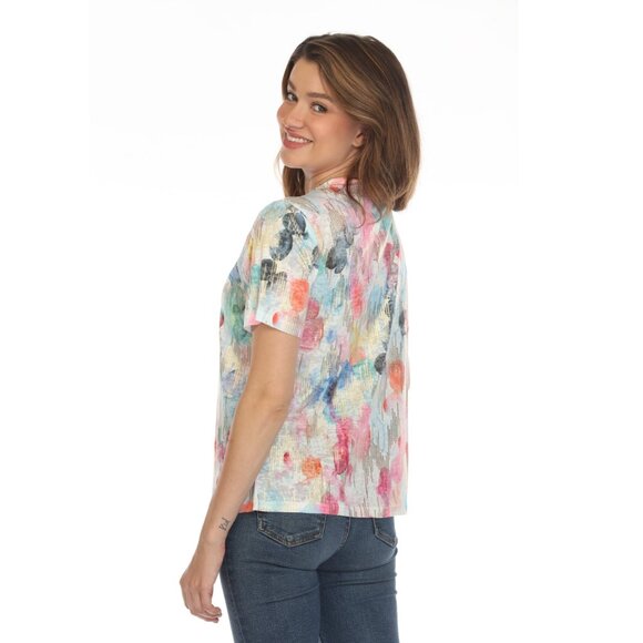 Colorful Chic Glam Short Top - Picture 8 of 11